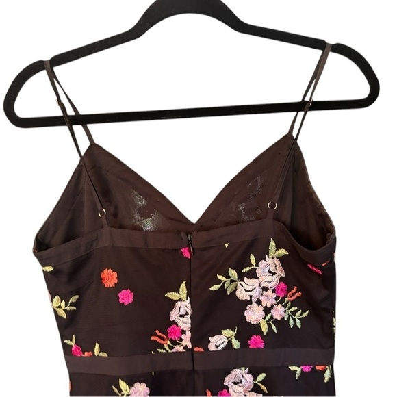 Lulus Black Floral Dress Size Small (S) - Picture 8 of 10